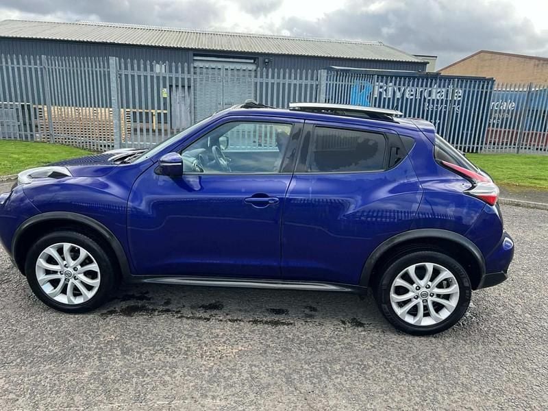 Used Nissan Juke Tekna 2014 Blue SUV