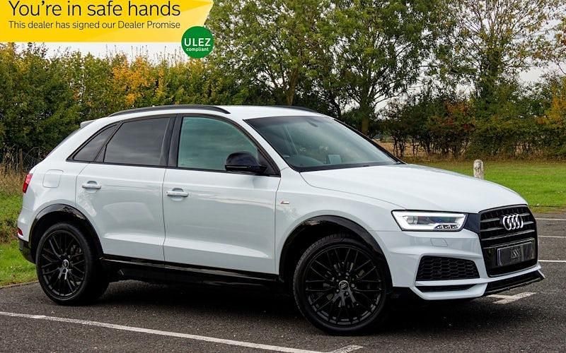 White Used 2018 Audi Q3 Black Edition SUV | £17,895 (Fair price) - Image 1/4
