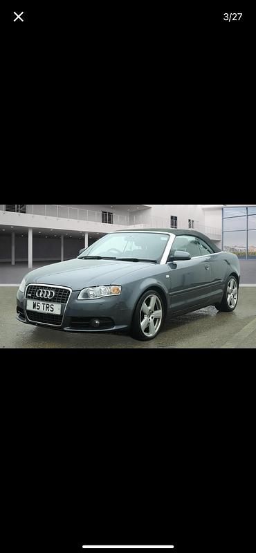 Used Audi A4 Cabriolet S-Line 2006 Grey Cabriolet