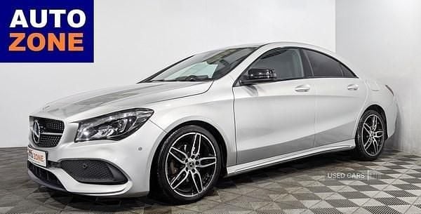 Silver Used 2017 Mercedes CLA200 AMG line Sedan | £16,995 (A bit pricey) - Image 1/3