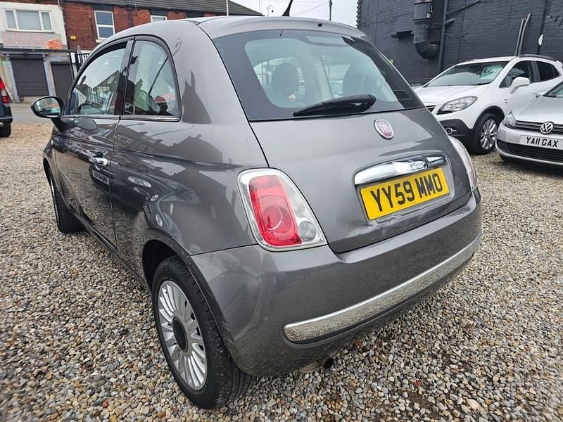 Used Fiat 500 Lounge 2009 Grey Cabriolet