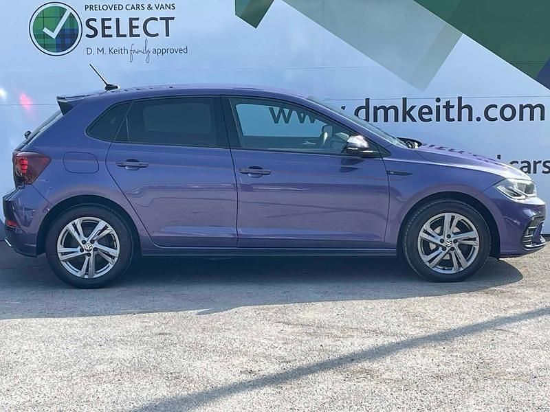 Used VW Polo R-line 2022 Mauve/purple Hatchback