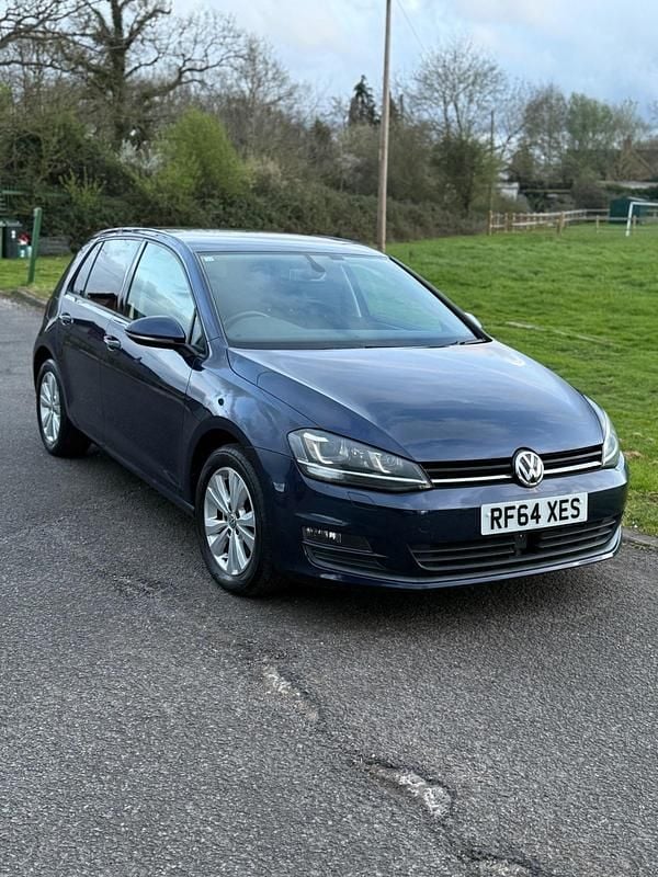 Used VW Golf VII S 2014 Blue Hatchback