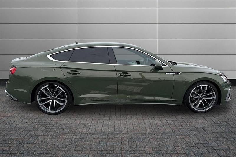 Used Audi A5 S-Line 204 HP (150 kW) 2024 District green Hatchback