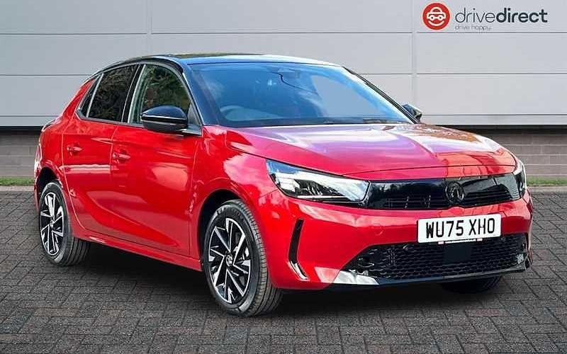 Special solid contour white New 2025 Vauxhall Corsa S Hatchback | £16,499 (Good price) - Image 1/4