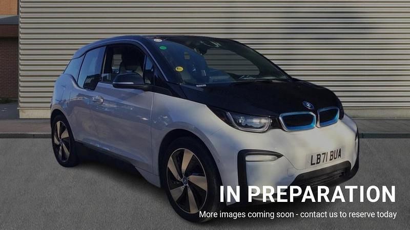 Capparis white with highlight bmw i blue Used 2021 BMW i3 Comfort Edition Hatchback | £13,157 (Fair price) - Image 1/4