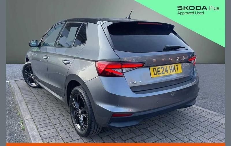 Used Skoda Fabia Colour Edition 113 HP (83 kW) 2024 Graphite grey metallic black magic pearl effect Hatchback