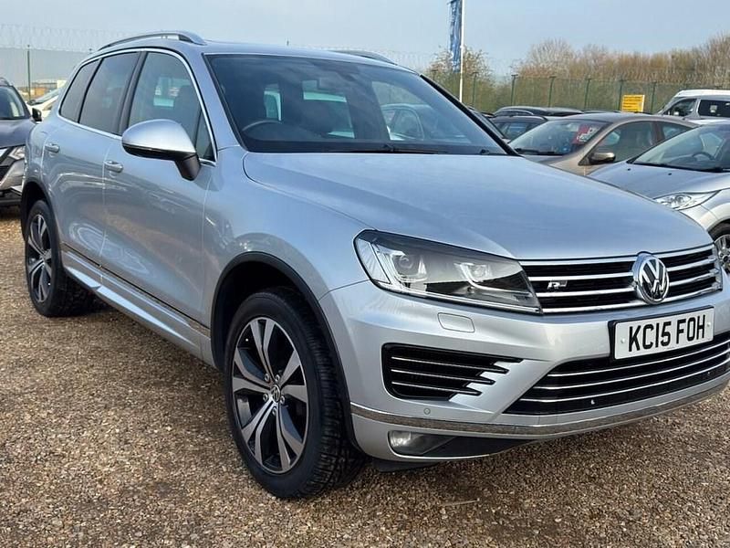 Used VW Touareg R-line 2015 Silver SUV