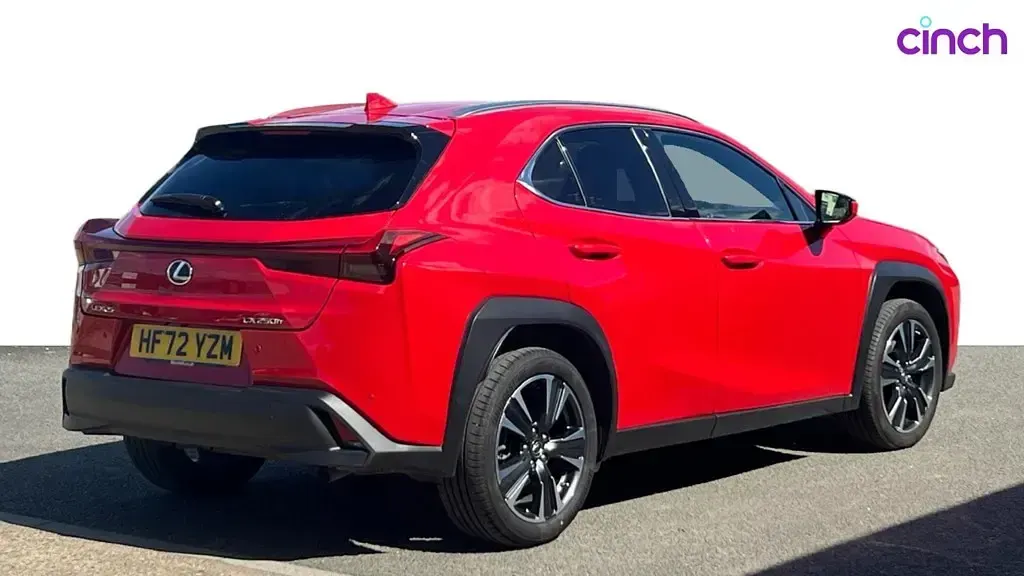 Used Lexus UX 250h 184 HP (135 kW) 2022 Red SUV