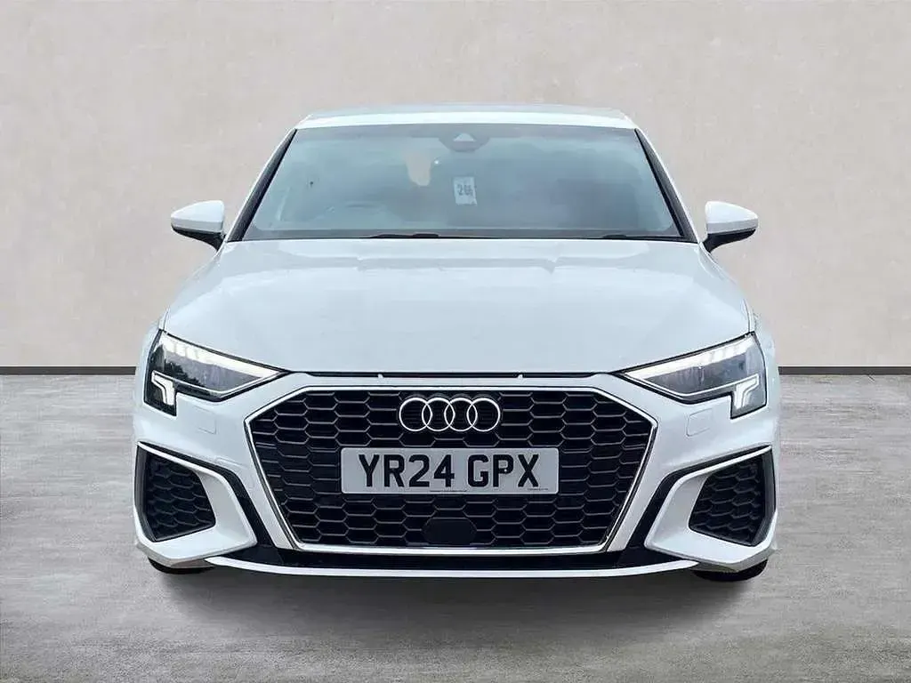 Used Audi A3 S-Line 108 HP (79 kW) 2024 White Hatchback