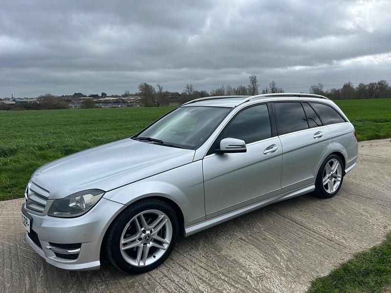 Used Mercedes C220 AMG 2013 Silver Estate