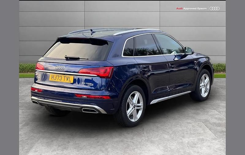 Used Audi Q5 S-Line 295 HP (216 kW) 2023 Blue SUV