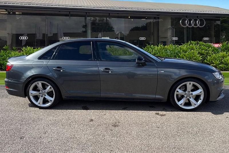 Used Audi A4 Black Edition 252 HP (185 kW) 2017 Grey Sedan