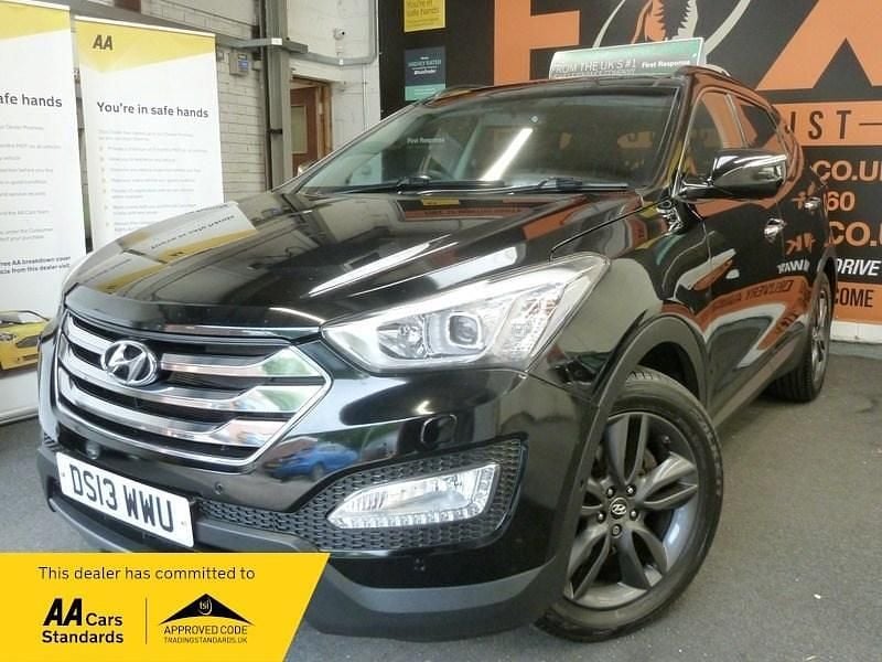 Black Used 2013 Hyundai Santa Fe Premium SE SUV | £6,500 (Fair price) - Image 1/3