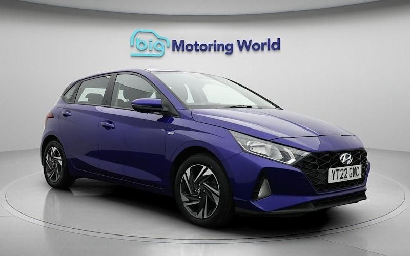 Used Hyundai i20 SE 101 HP (74 kW) 2022 Blue Hatchback