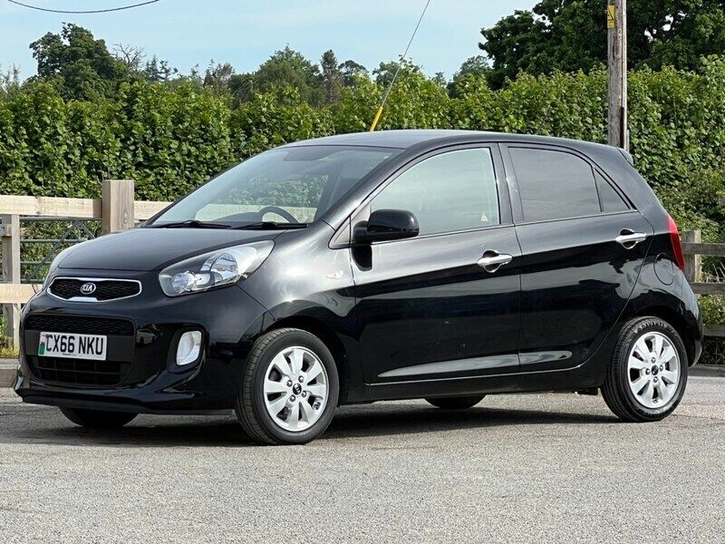 Black Used 2016 Kia Picanto 2 Hatchback | £4,995 (Fair price) - Image 1/4