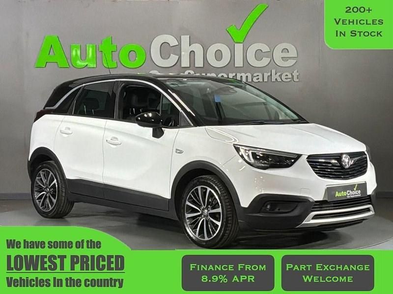 Used Vauxhall Crossland X Elite 83 HP (61 kW) 2019 White SUV