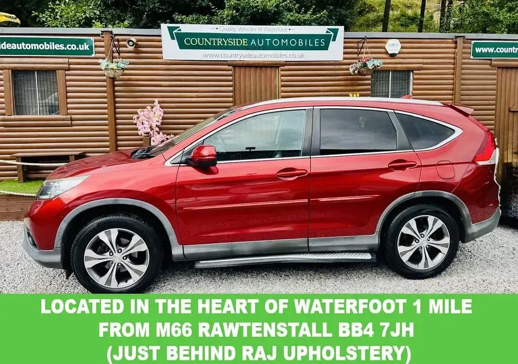 Used Honda CR-V SR 120 HP (88 kW) 2013 Red SUV