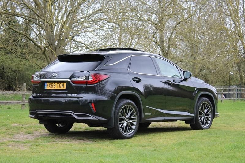 Used Lexus RX450h Sport Line 2019 Black SUV