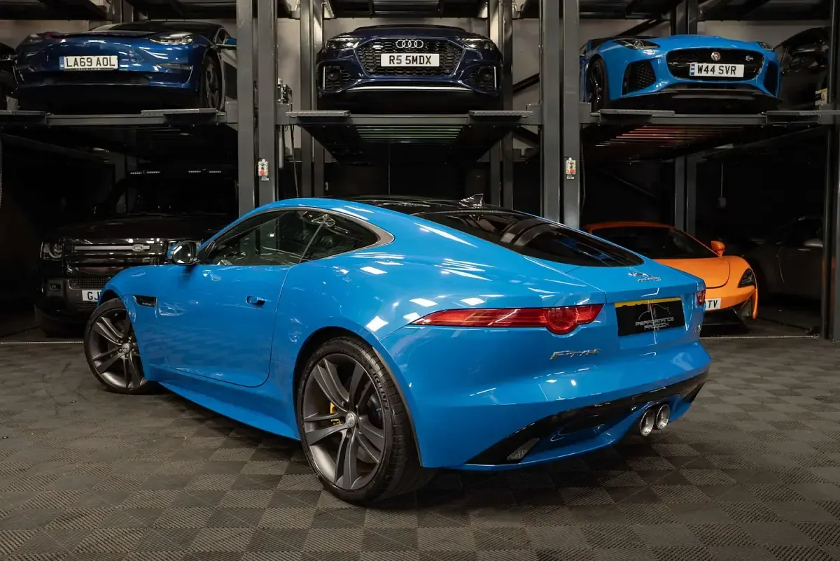 Used Jaguar F-Type S 380 HP (279 kW) 2016 Blue Coupe