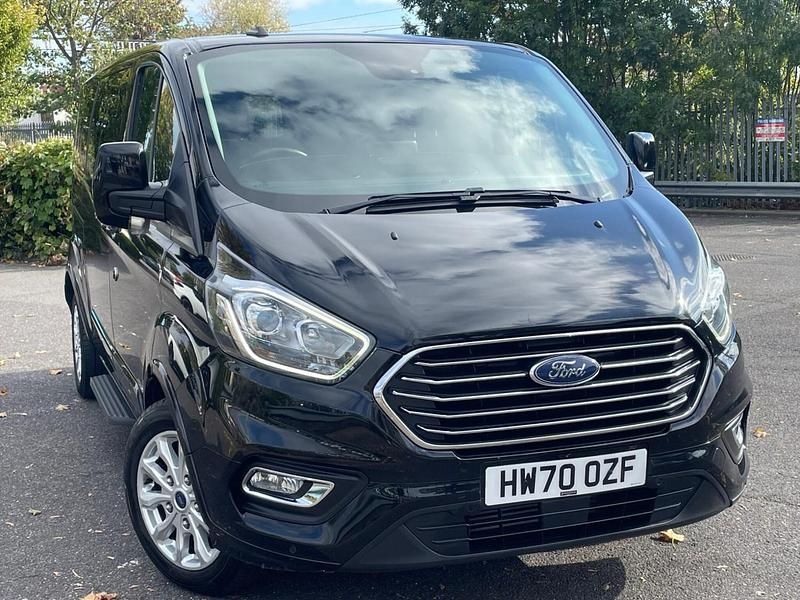 Black Used 2020 Ford Tourneo Custom Titanium Van | £19,995 (Super price) - Image 1/4