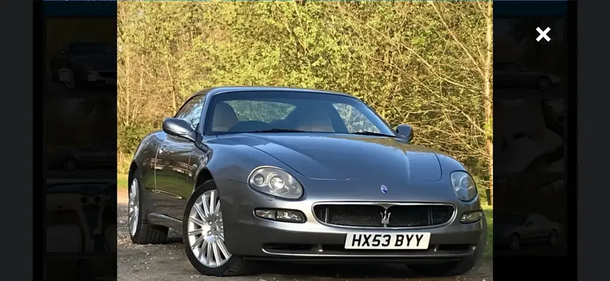 Used Maserati Coupé 385 HP (283 kW) 2004 Grey Coupe