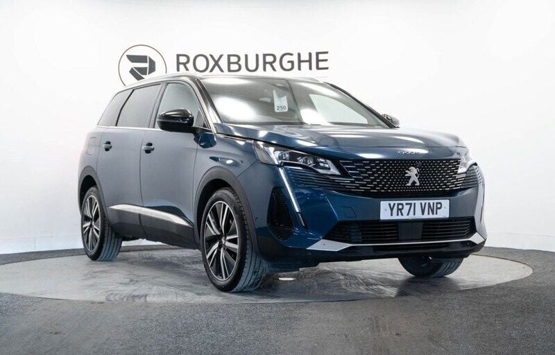 Blue Used 2021 Peugeot 5008 Premium MPV | £20,190 (Fair price) - Image 1/4