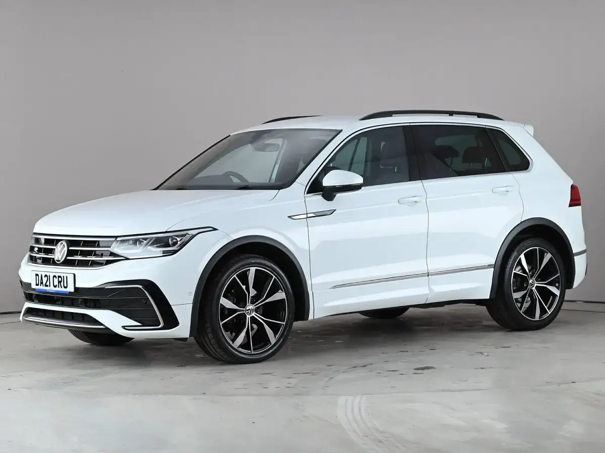 Used VW Tiguan R-line 150 HP (110 kW) 2021 White SUV