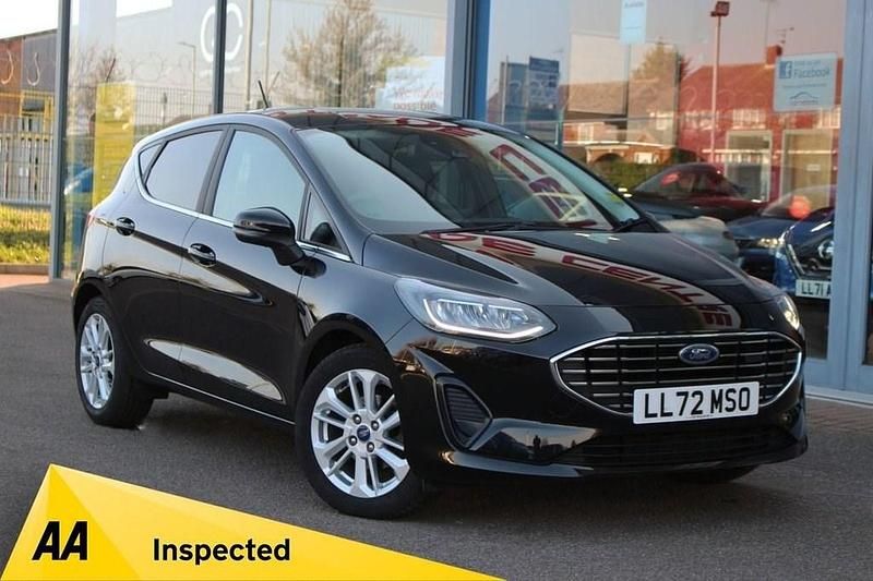 Used Ford Fiesta Titanium 125 HP (91 kW) 2022 Black Hatchback
