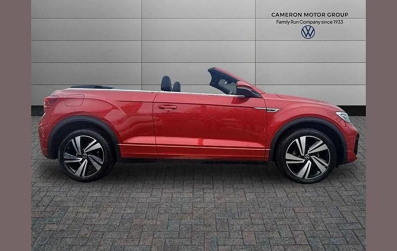 Used VW T-Roc Cabriolet R-line 147 HP (108 kW) 2022 Red Cabriolet