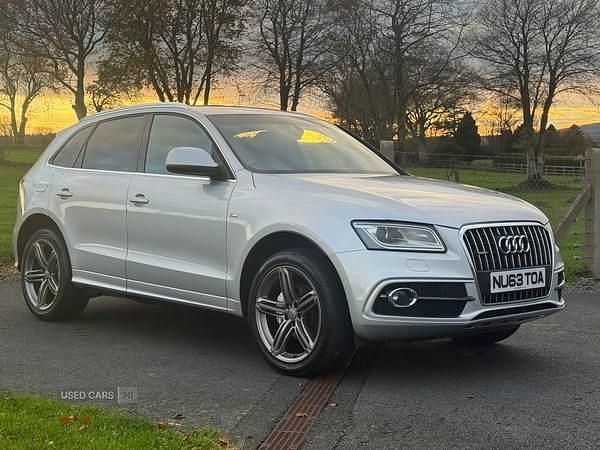 Silver Used 2013 Audi Q5 S-Line SUV | £7,995 - Image 1/4