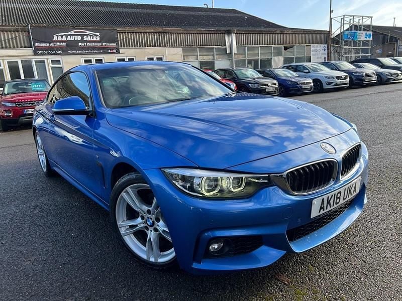 Used BMW 420 M Sport 2018 Blue Coupe