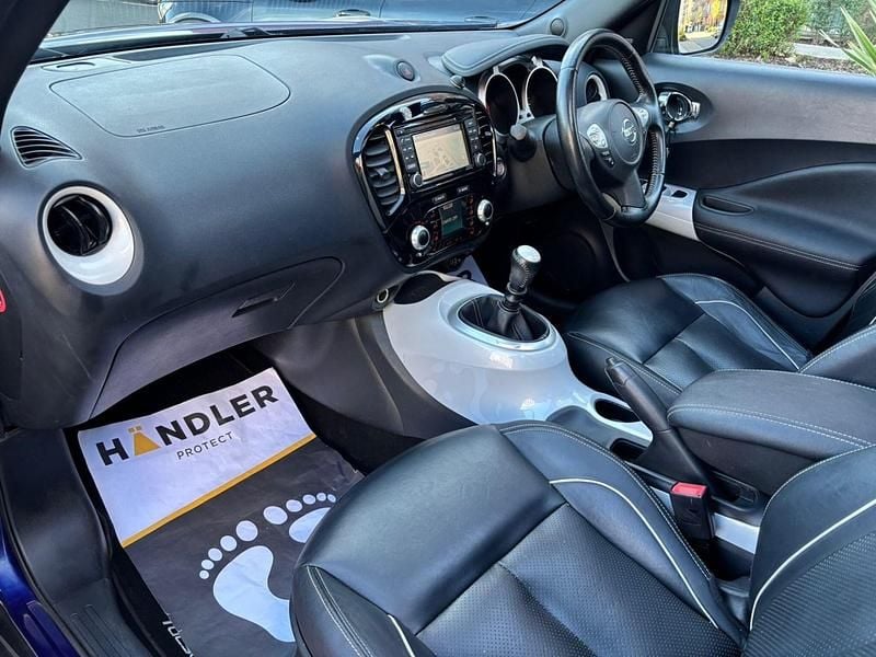 Used Nissan Juke Tekna 2017 Blue SUV