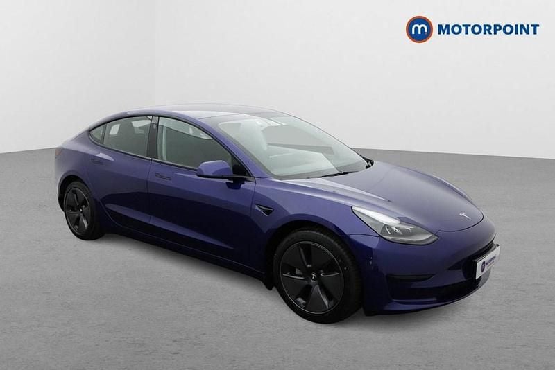 Blue Used 2021 Tesla Model 3 Standard Range Sedan | £18,649 (Fair price) - Image 1/4