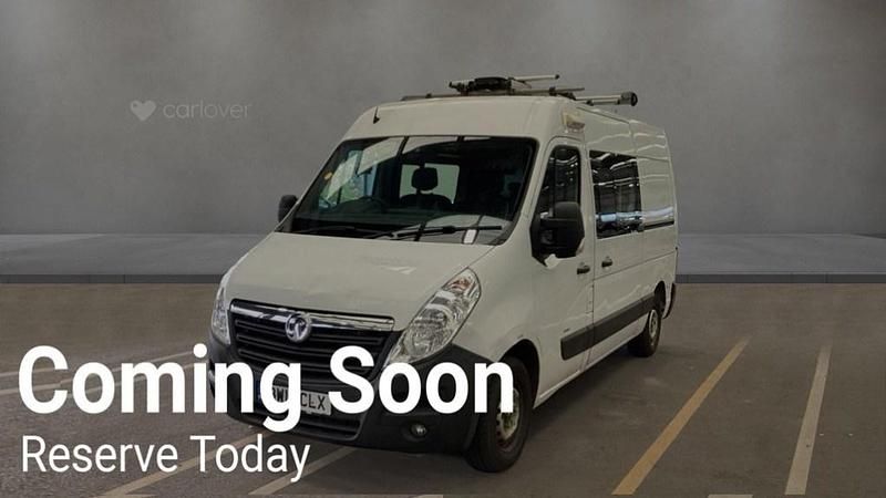 Used Vauxhall Movano 130 HP (95 kW) 2019 White MPV