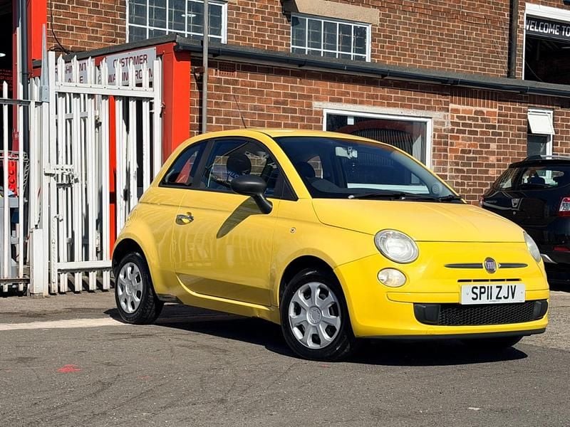 Used Fiat 500 Pop 69 HP (50 kW) 2011 Yellow Hatchback