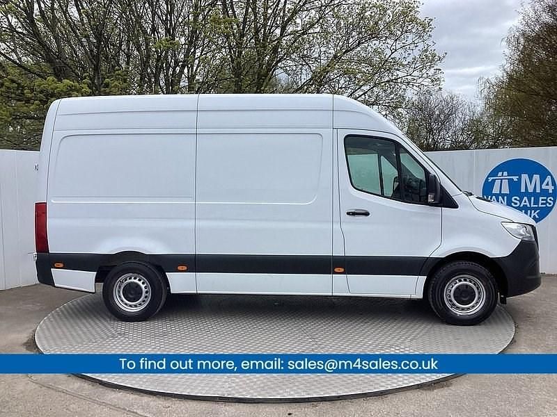 Begagnad Mercedes Sprinter Progressive 2022 Vit Van