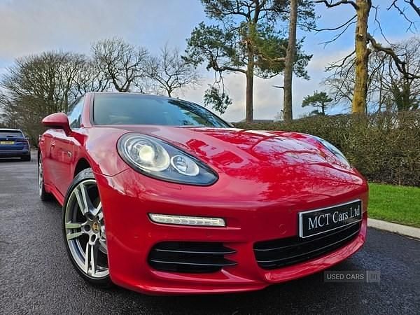 Maroon Used 2014 Porsche Panamera Sedan | £19,950 (Expensive) - Image 1/4