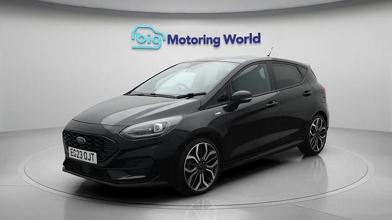 Used Ford Fiesta ST-Line X 100 HP (73 kW) 2023 Black Hatchback