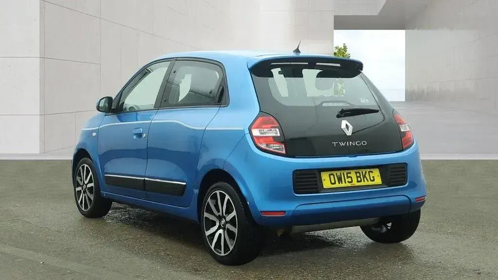 Used Renault Twingo Dynamique 70 HP (51 kW) 2015 Blue Hatchback