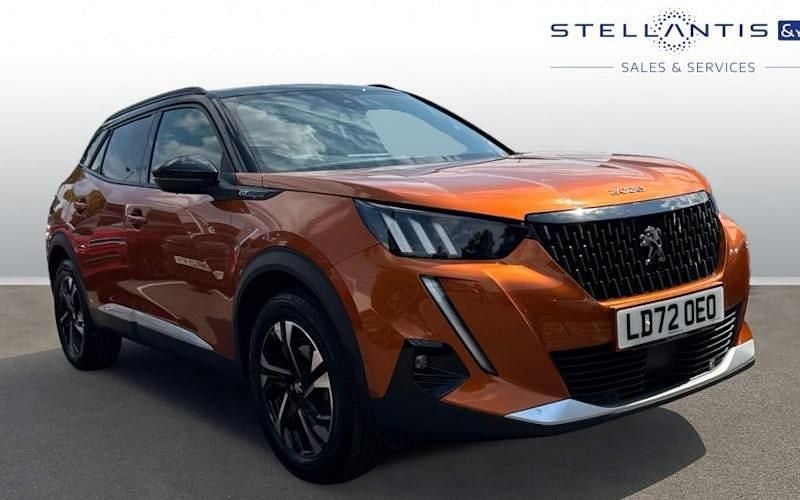 Orange Used 2022 Peugeot 2008 GTi SUV | £16,239 (Fair price) - Image 1/4