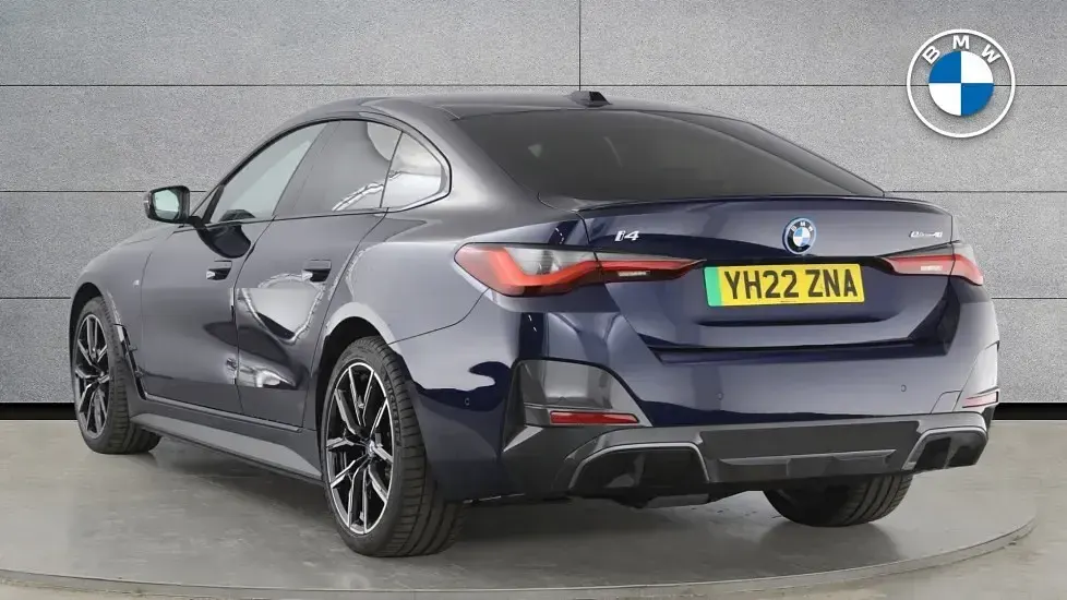 Used BMW i4 M Sport 419 kW (571 HP) 2022 Blue Sedan