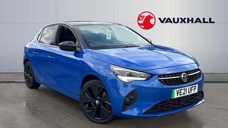 Used Vauxhall Corsa-e Elite 100 kW (136 HP) 2021 Blue Hatchback