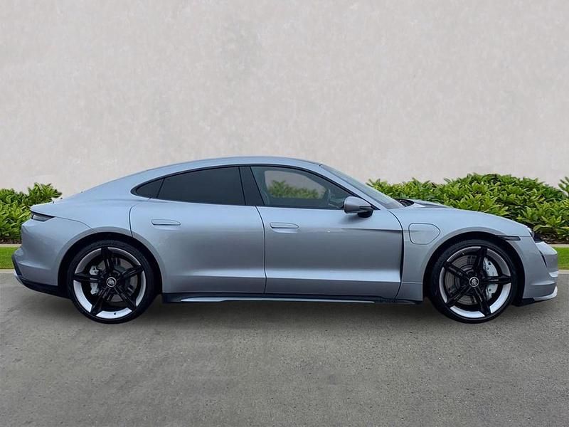 Used Porsche Taycan Performance Package 500 kW (680 HP) 2022 Silver Sedan