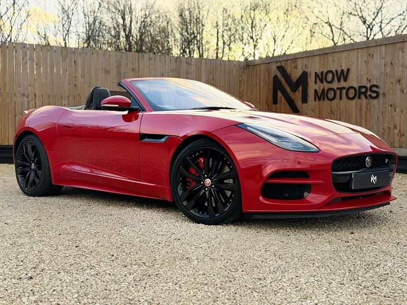 Used Jaguar F-Type Supercharged 2019 Red Cabriolet