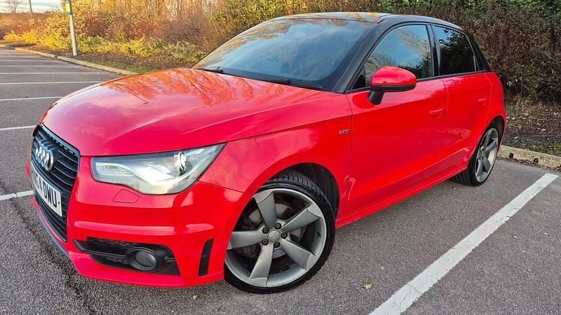 Used Audi A1 Black Edition 2014 Red Hatchback