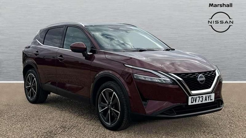 Red Used 2024 Nissan Qashqai Tekna SUV | £20,483 (Fair price) - Image 1/4