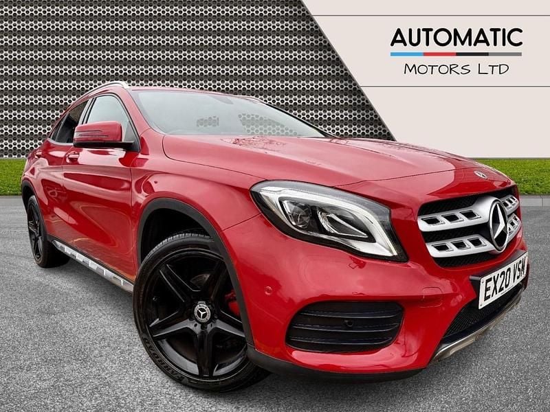 Used Mercedes GLA180 AMG line 122 HP (89 kW) 2020 Red SUV