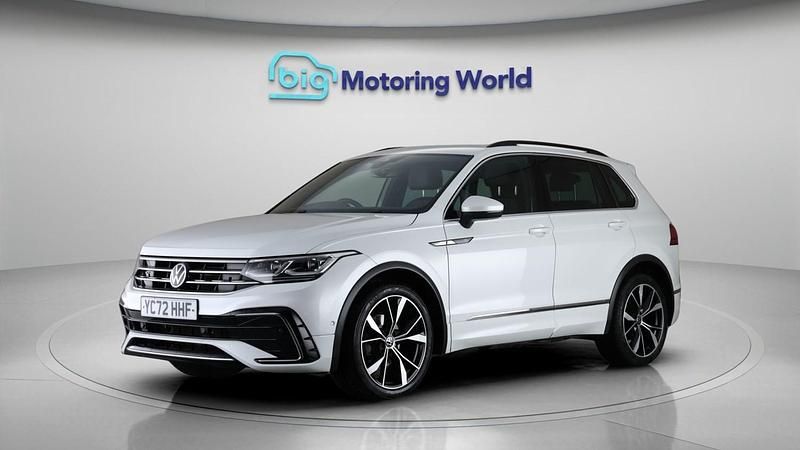 Used VW Tiguan R-line 150 HP (110 kW) 2022 White SUV