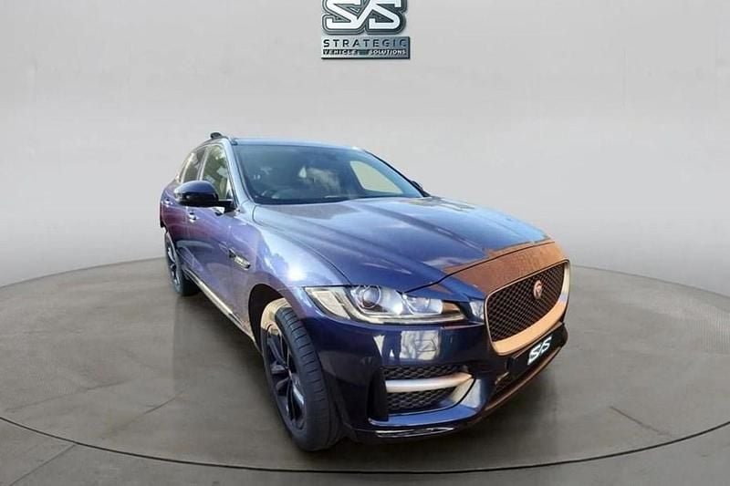Blue Used 2016 Jaguar F-Pace R-Sport SUV | £10,490 (Fair price) - Image 1/1